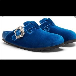 Manolo Blahnik Birkenstock Mules